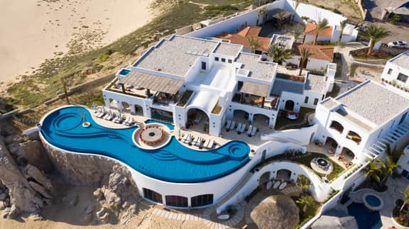 Grand Oceanfront Villa Spa & Full Staff